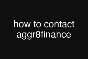 how to contact aggr8finance